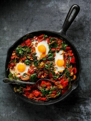 Spinach Shakshuka