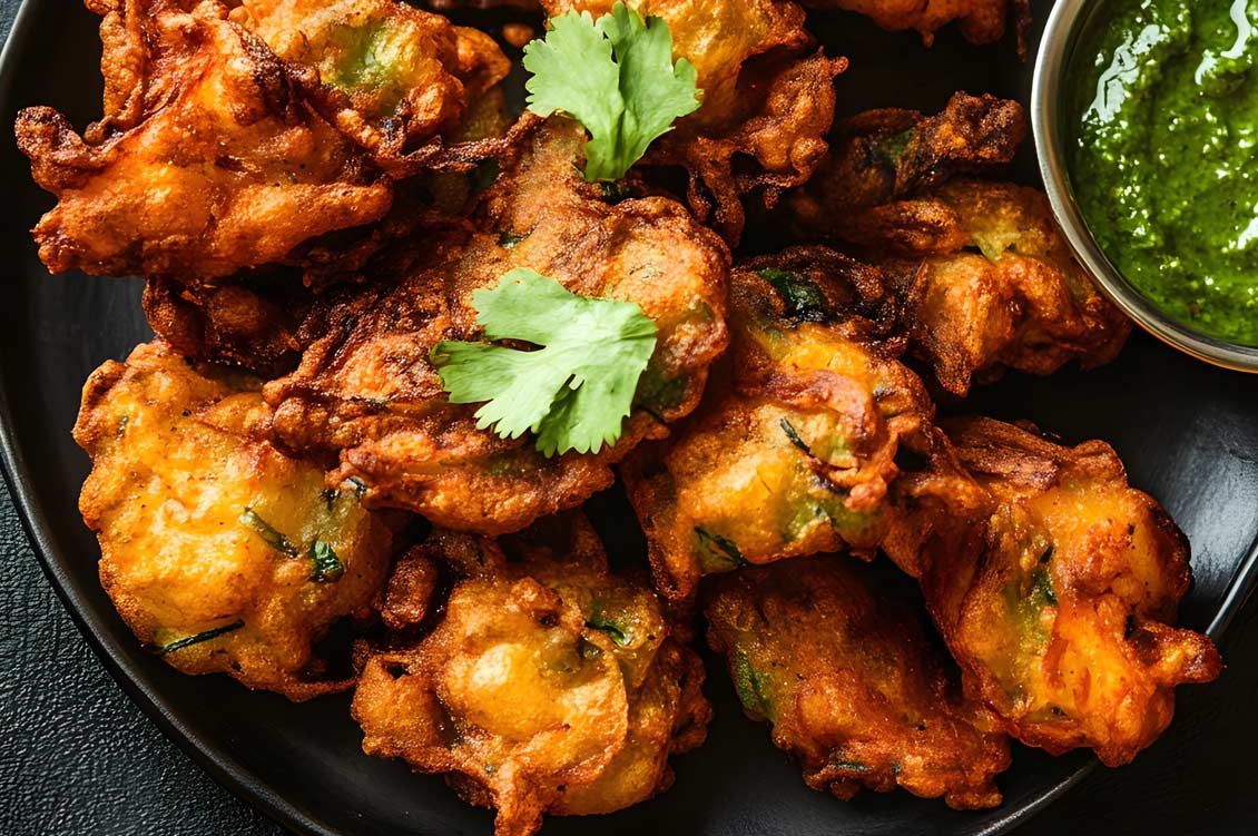Onion Bhaji from Shah Jahan Salisbury