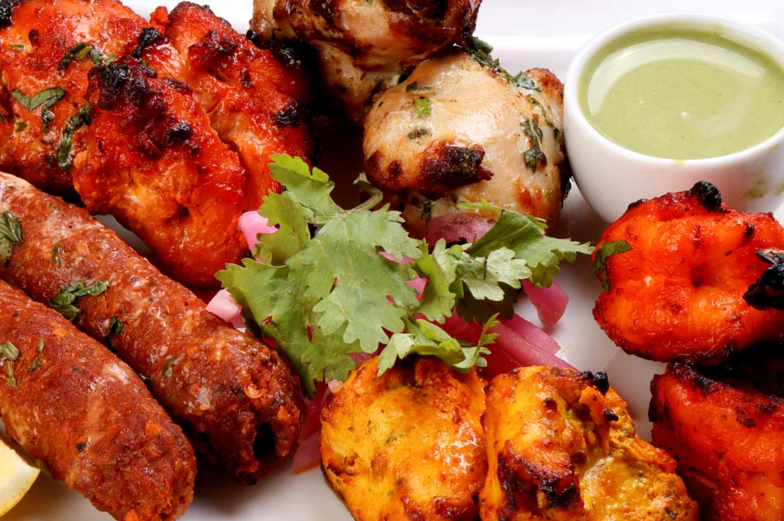 Mixed Kebab Starter from Shah Jahan Salisbury