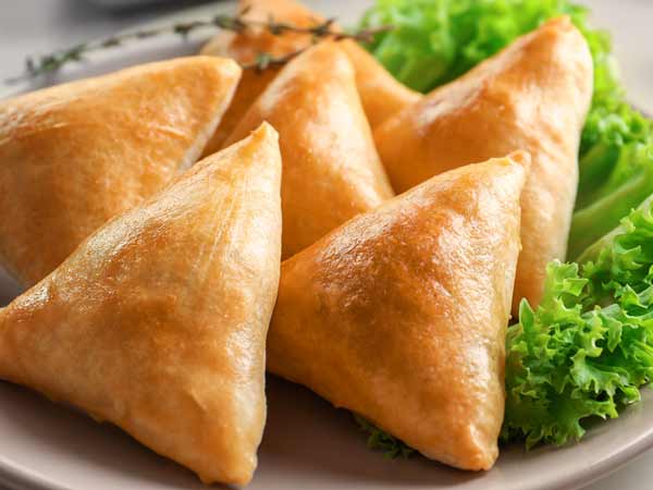Samosa from Shah Jahan Salisbury