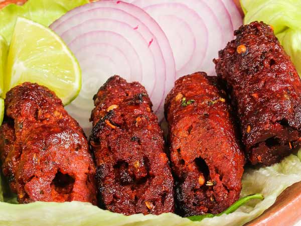 Sheek Kebab Starter from Shah Jahan Salisbury
