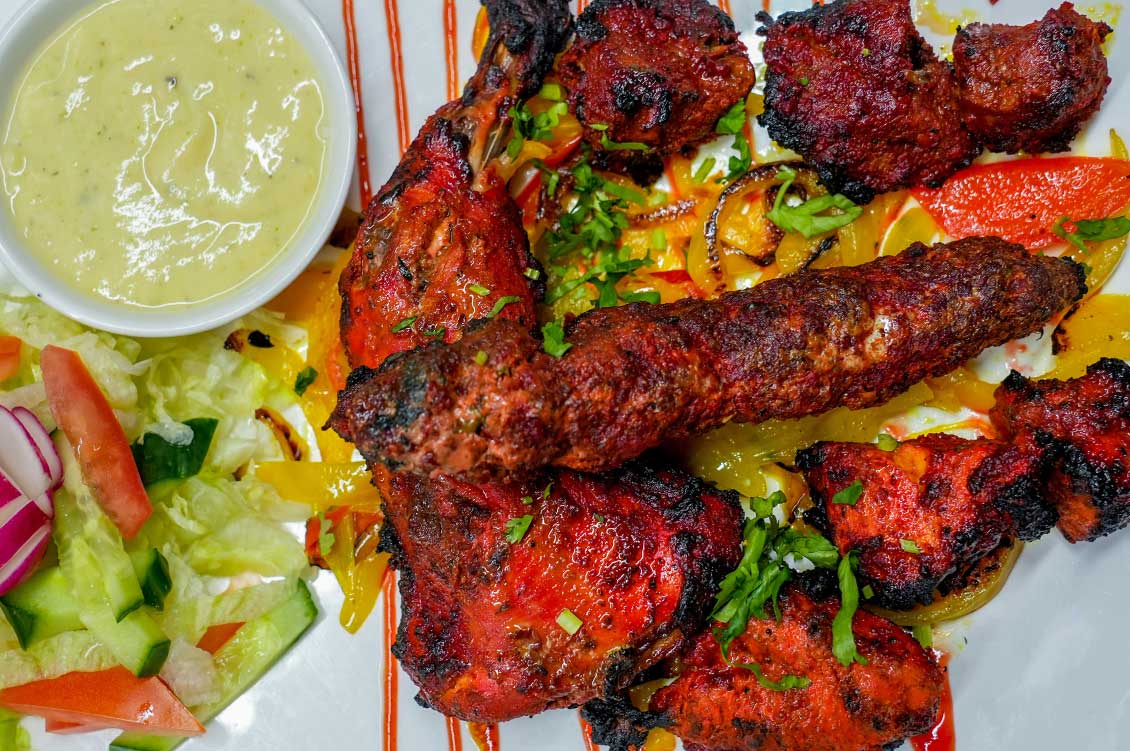 Mixed Platter from Shah Jahan Salisbury
