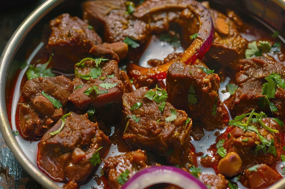 Shahi Lamb Bhuna (medium) from Shah Jahan Salisbury