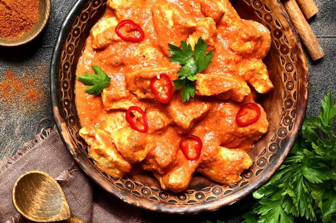 Garlic Chicken Chilli Massala (hot) from Shah Jahan Salisbury