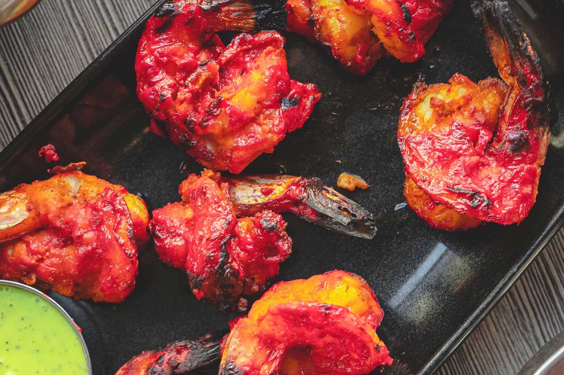 Tandoori King Prawn from Shah Jahan Salisbury