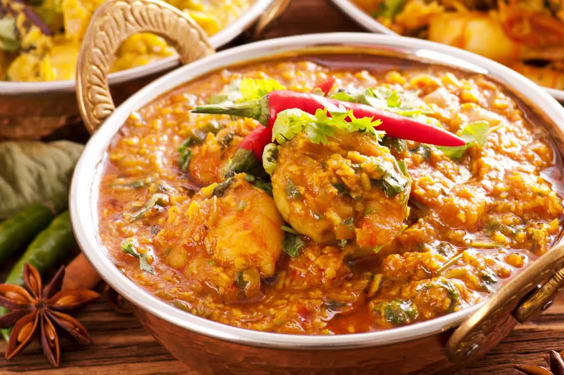 Lamb Tikka Dansak from Shah Jahan Salisbury