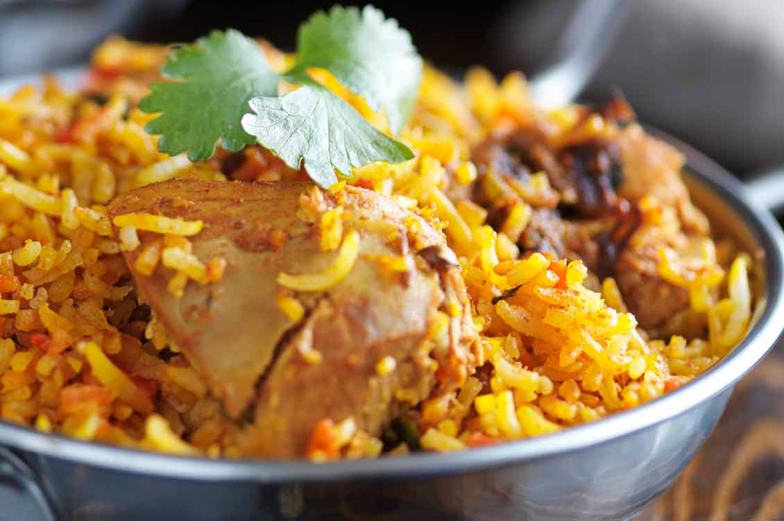 Chicken Biryani from Shah Jahan Salisbury