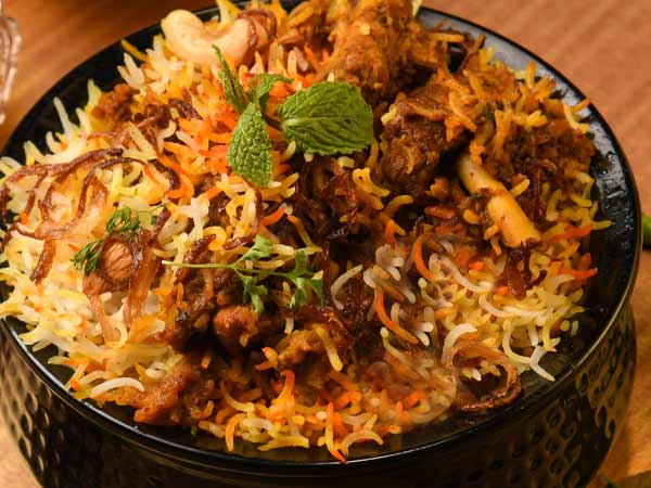 Lamb Biryani from Shah Jahan Salisbury