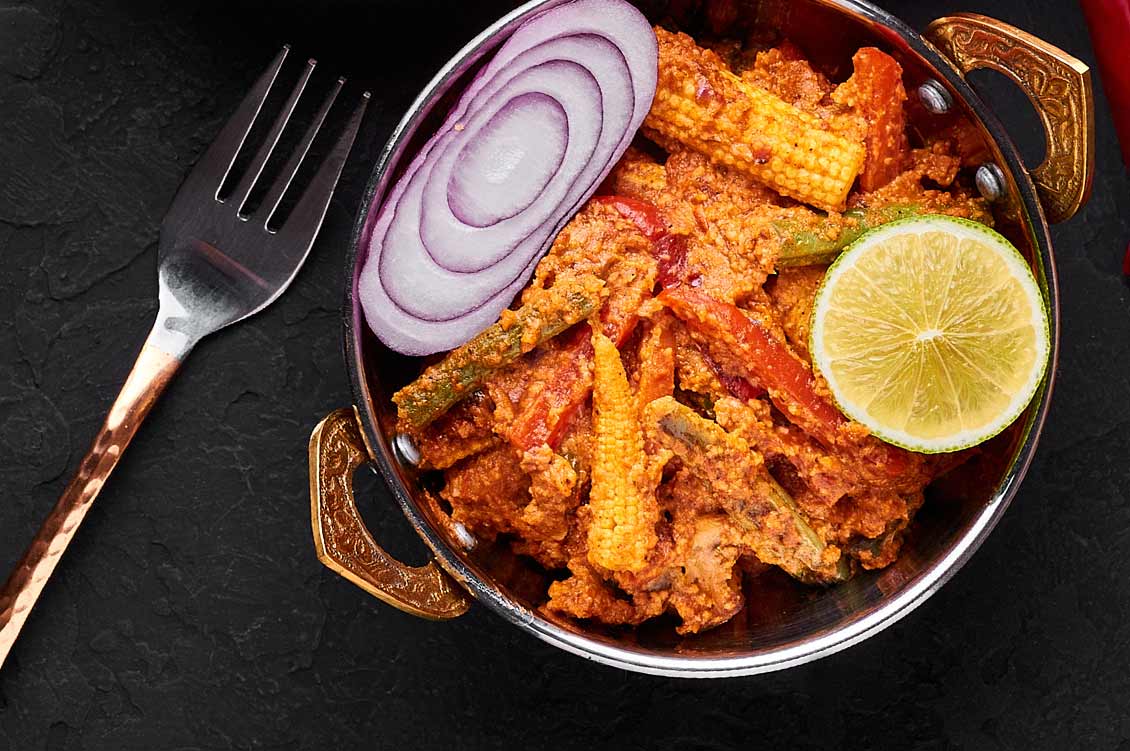 Vegetable Jalfrezi from Shah Jahan Salisbury