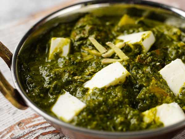 Sag Paneer from Shah Jahan Salisbury