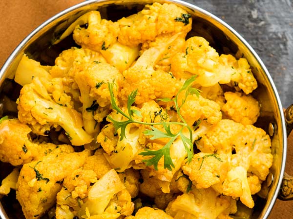 Cauliflower Bhaji from Shah Jahan Salisbury