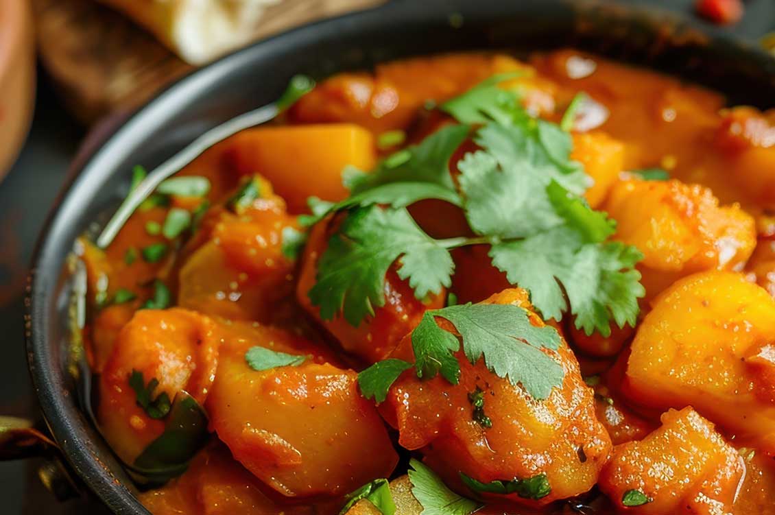 Bombay Potato from Shah Jahan Salisbury