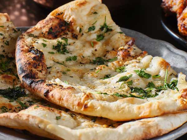 Garlic Nan from Shah Jahan Salisbury