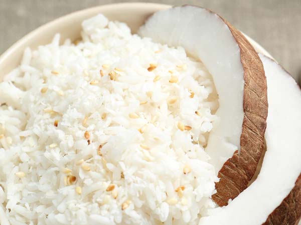 Coconut Rice from Shah Jahan Salisbury