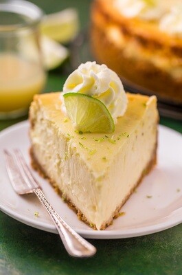 Vegan Key Lime cheesecake