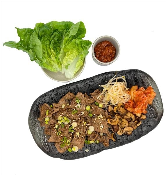 Korean BBQ Platter from Lah Koh Salisbury