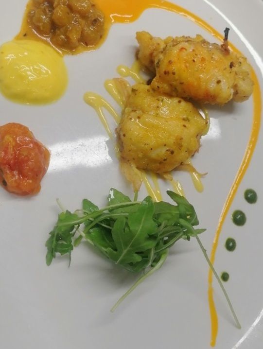 Sichuan Pepper and Black Garlic Seasoned Chargrilled Monkfish