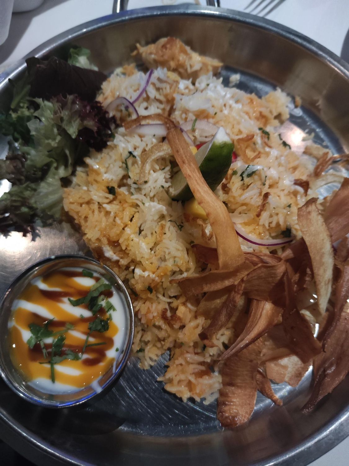 pot baked biriyani