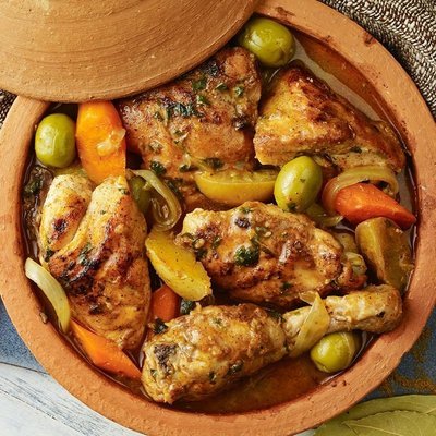 Chicken and Preserved Lemon Tagine *