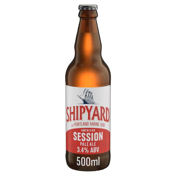 Shipyard Pale Ale 4.5% ABV from Wildwood Salisbury