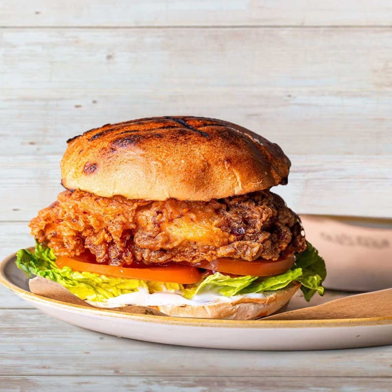 Buttermilk chicken burger from Wildwood Salisbury