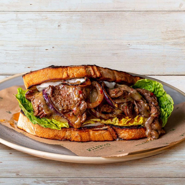 Philly cheesesteak sandwich from Wildwood Salisbury