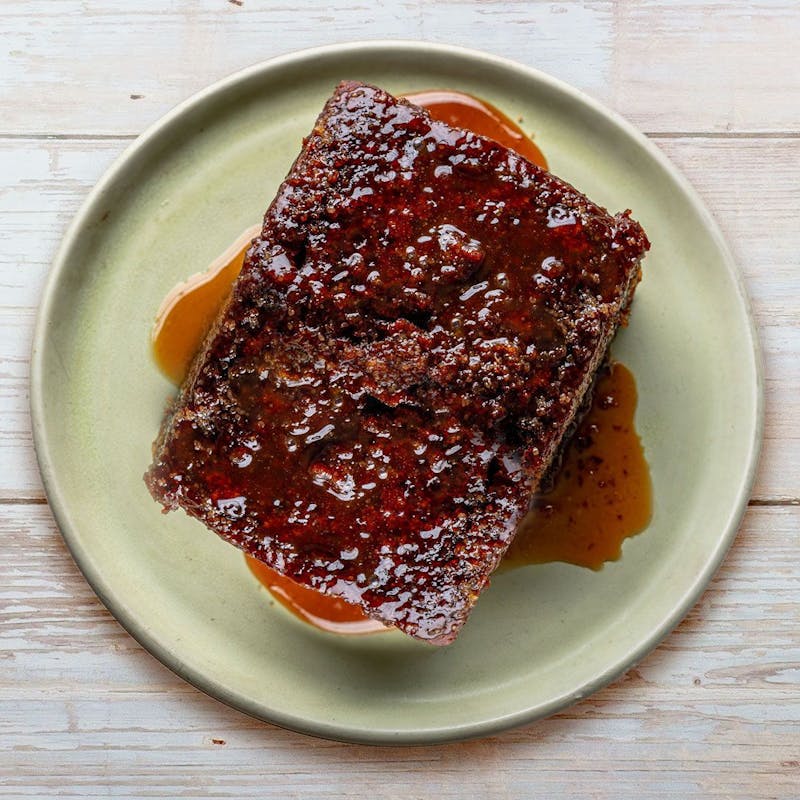 Sticky toffee pudding from Wildwood Salisbury