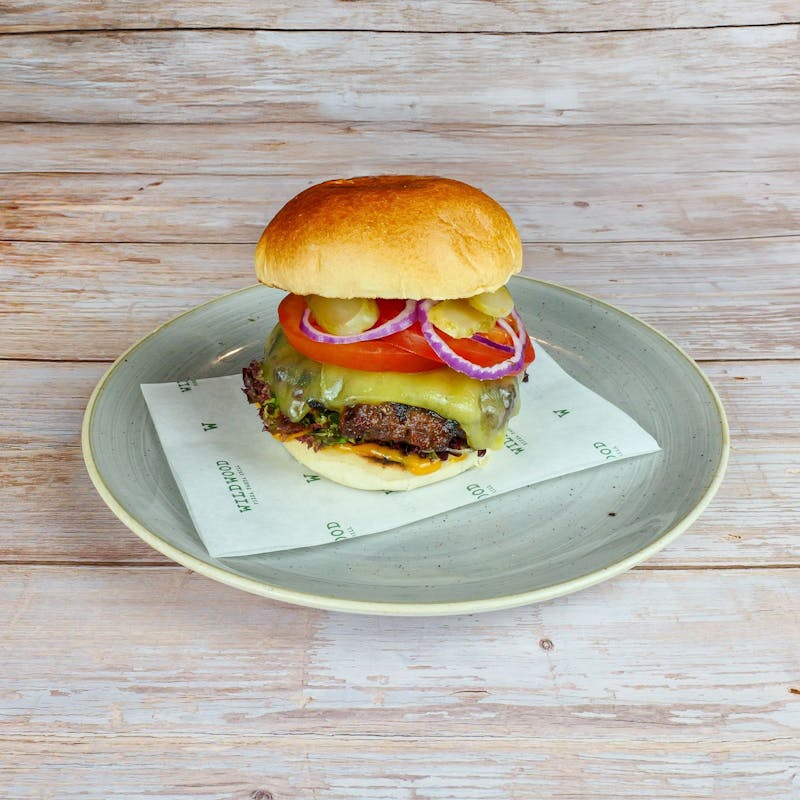 Classic cheese burger from Wildwood Salisbury
