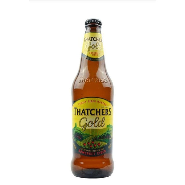 Thatchers gold apple cider 4.8% ABV from Wildwood Salisbury