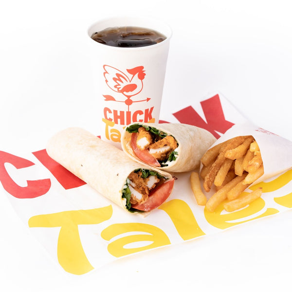 Spicy Chicken Wrap Meal from ChickTales Salisbury