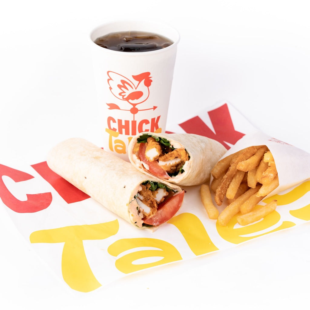 Chicken Wrap Meal from ChickTales Salisbury