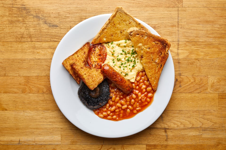 The Veggie Breakfast from Boston Tea Party Salisbury