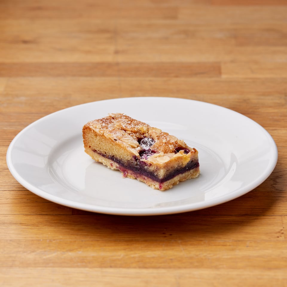 Blueberry Bakewell from Boston Tea Party Salisbury