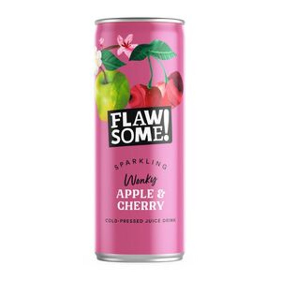 Flawsome Lightly Sparkling Apple & Sour Cherry from Boston Tea Party Salisbury
