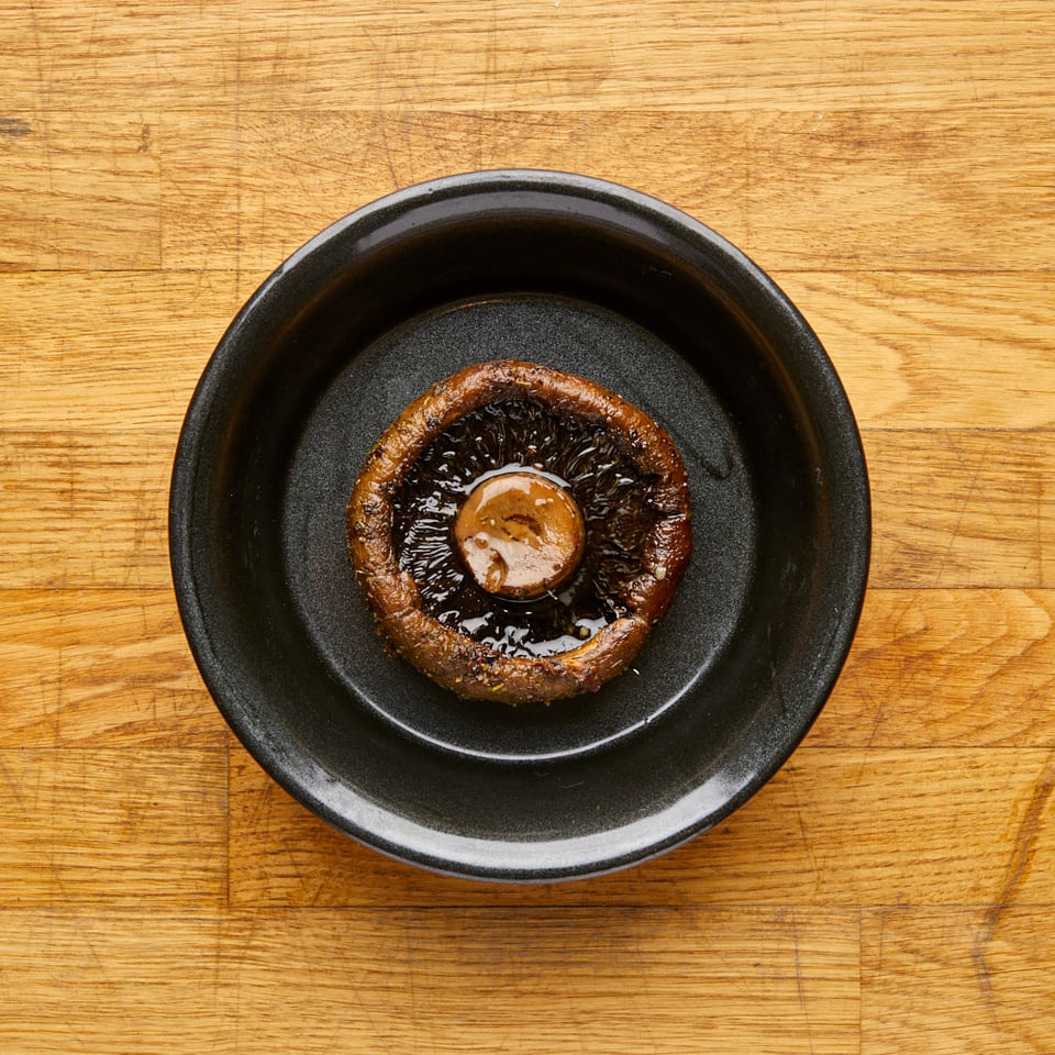 Roasted Flat Mushroom from Boston Tea Party Salisbury