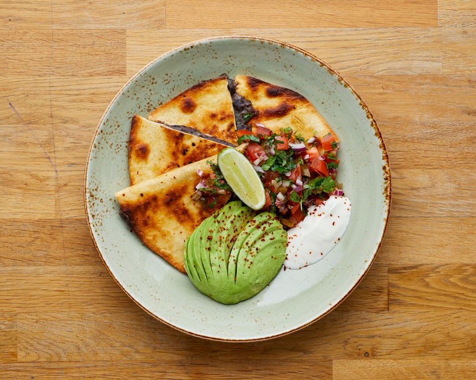 Quesadilla from Boston Tea Party Salisbury