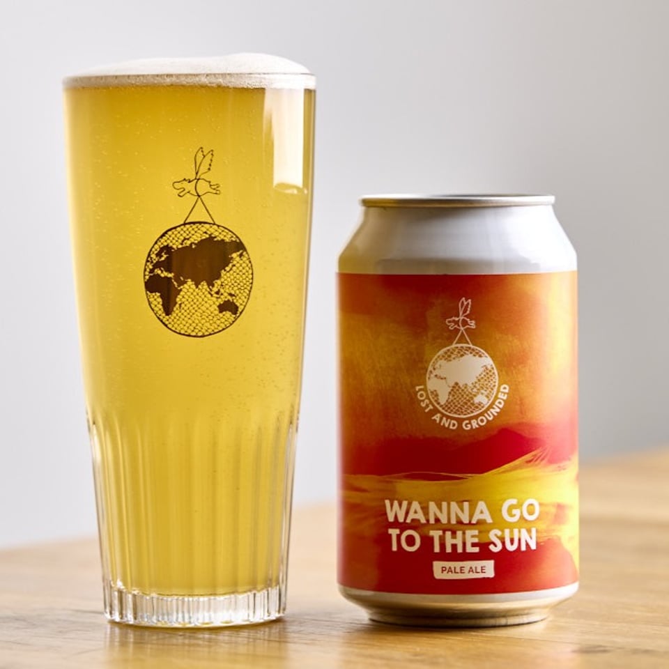 Lost and Grounded Wanna Go To The Sun Pale Ale from Boston Tea Party Salisbury